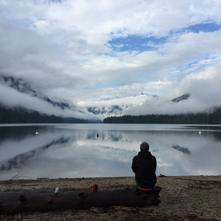 Morning Coffee-Birkenhead Lake